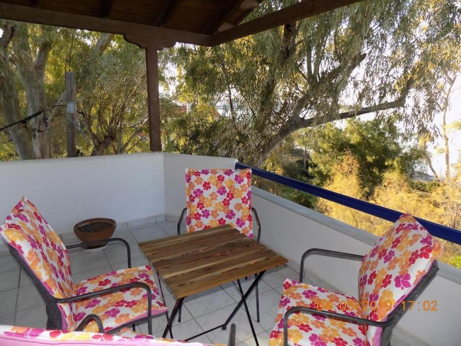Sykia Seafront Maisonette Near Beach And Mountain Екстер'єр фото